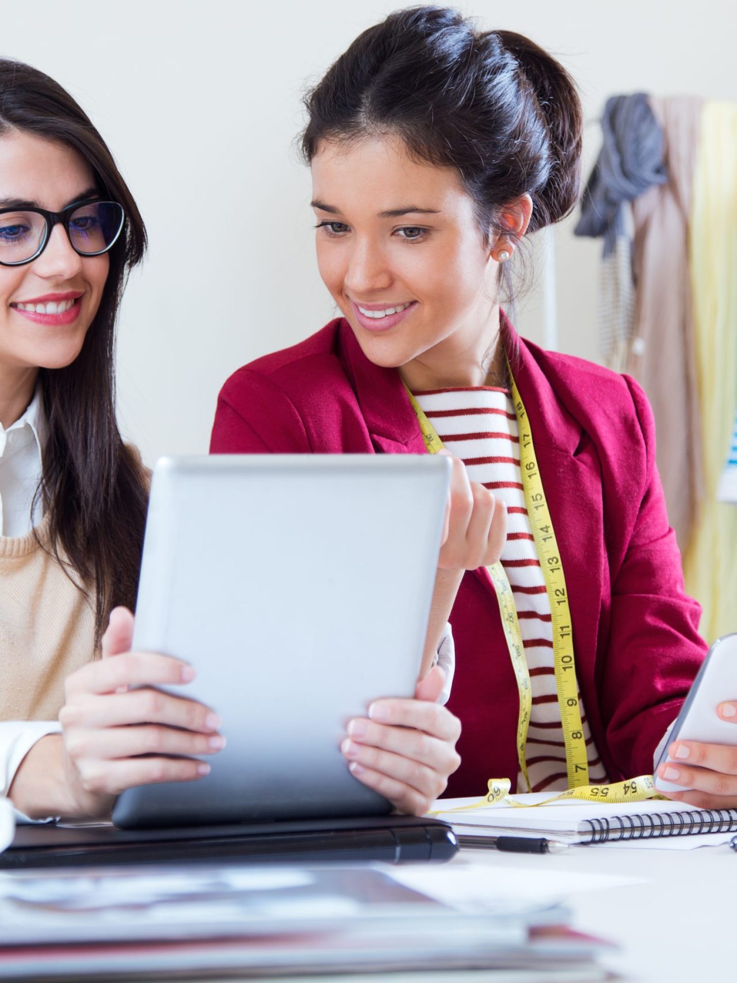 two-female-designers-work